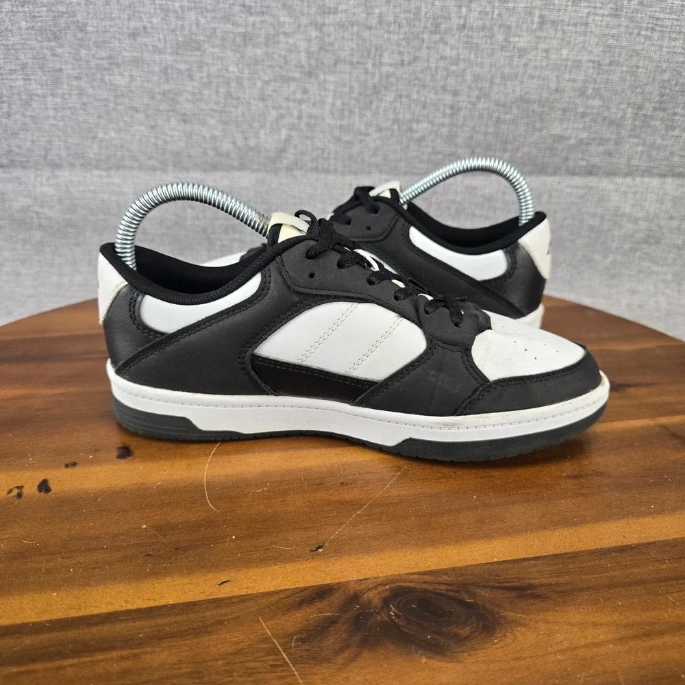 AND1 Womens Low Top Basketball Sneakers‎ Black White WMA142ES013 Size 6